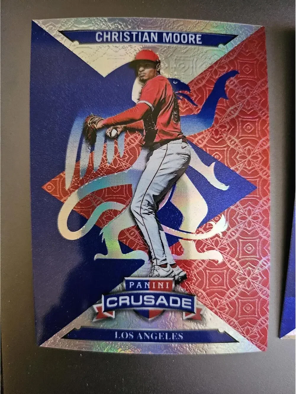 2025 Panini Crusade RED Christian Moore #23 - Angels